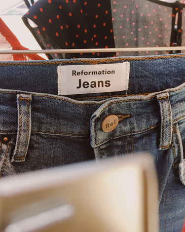 Reformation jeans