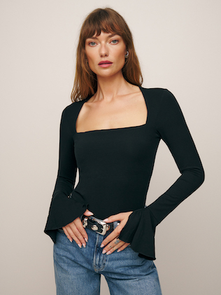 Basic & Knit Tops - Women's Sustainable Casual Tops | Reformation