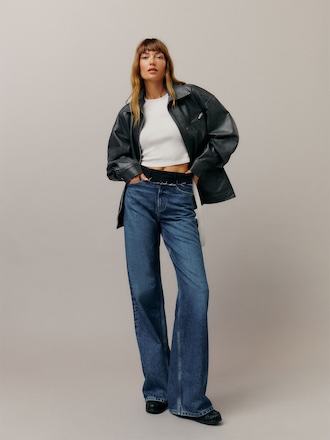 Val 90s Mid Rise Wide Leg Jeans - Sustainable Denim | Reformation