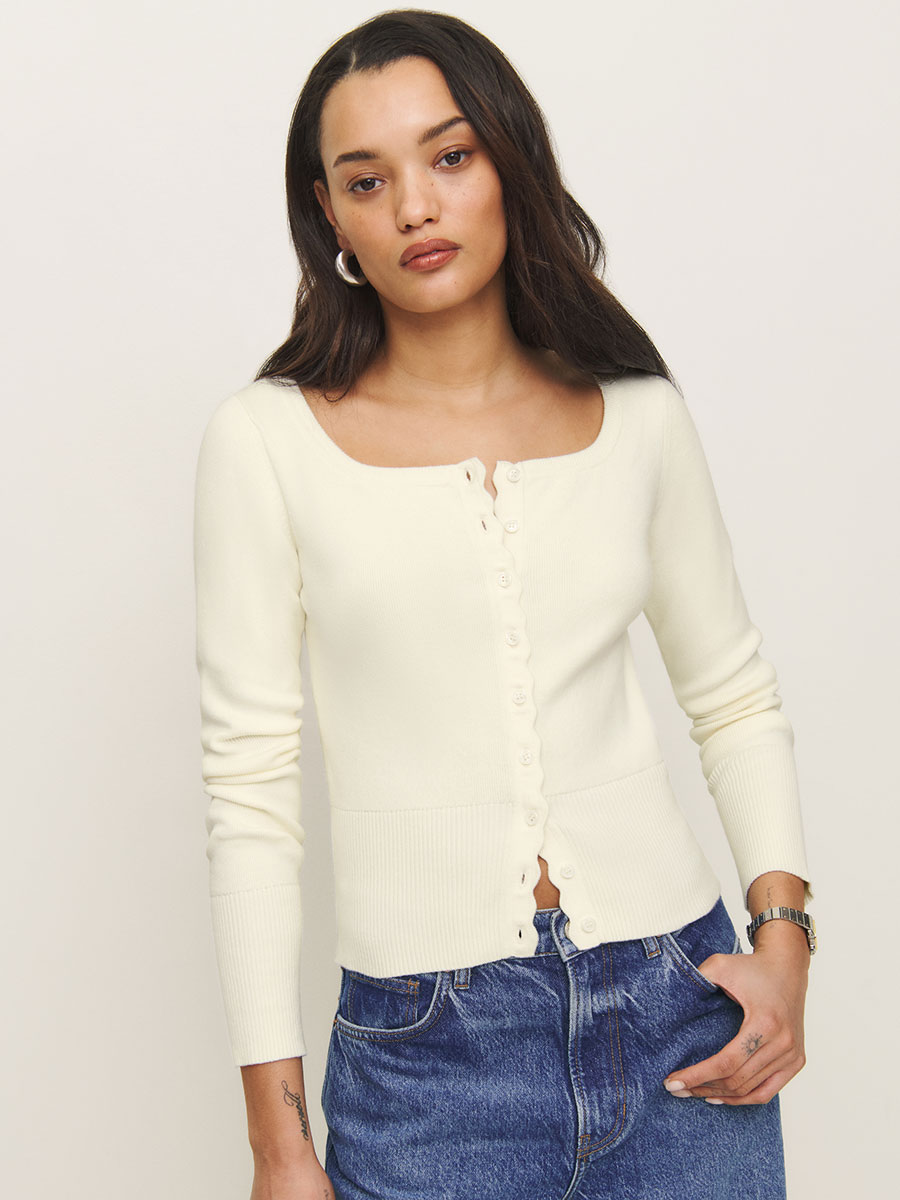 Aura Cotton Cardigan
