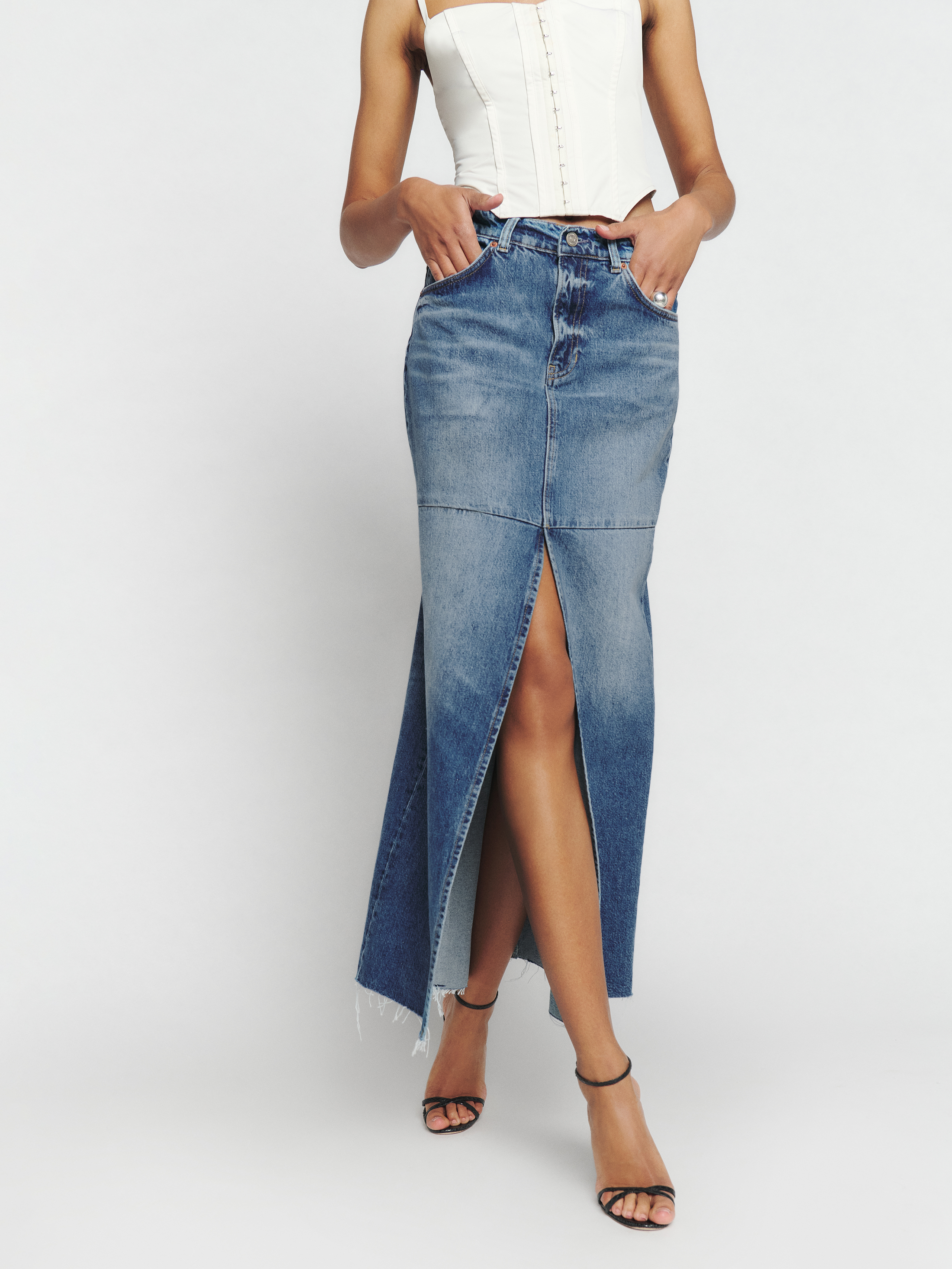 Denim Dresses u0026 Jumpsuits - Sustainable Denim | Reformation